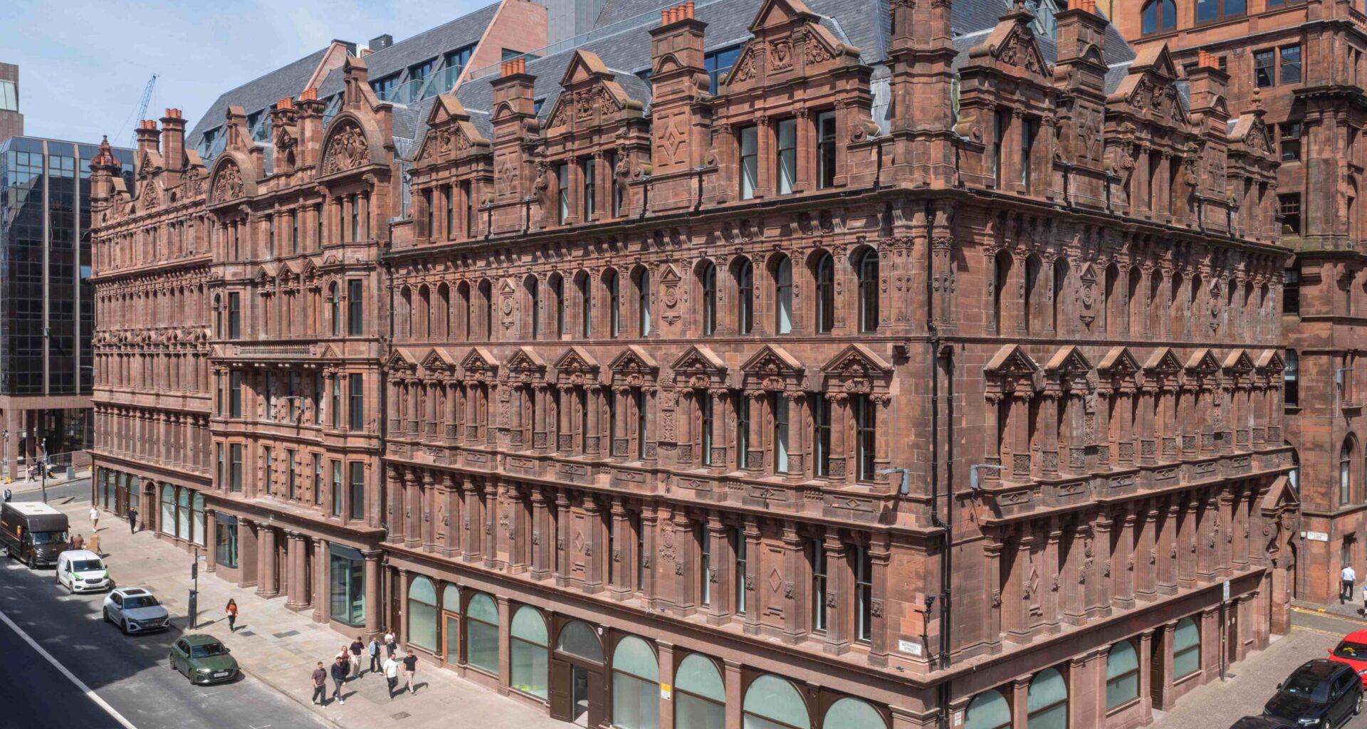 Prime 101,000 sq ft Glasgow office launches to the market following practical completion  