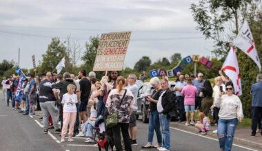 Chimney Corner Hotel: Weekly anti-immigrant protest in Co Antrim axed due to dwindling numbers