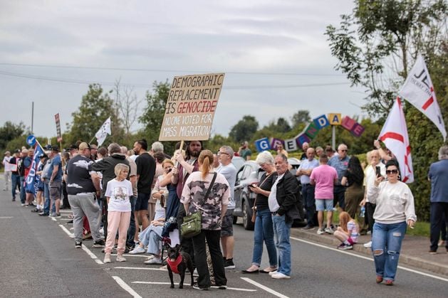 Chimney Corner Hotel: Weekly anti-immigrant protest in Co Antrim axed due to dwindling numbers