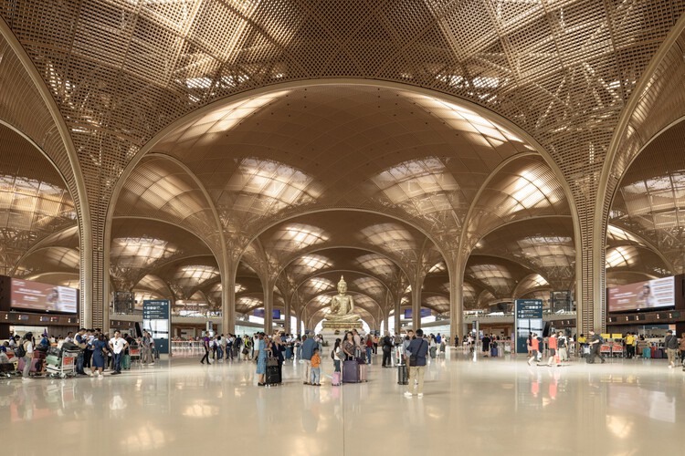 Techo International Airport by Foster + Partners Opens in Phnom Penh, Cambodia - Image 5 of 9