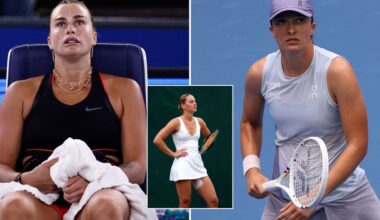 Aryna Sabalenka and Iga Swiatek accused of 'higher testosterone' as tennis star lashes out