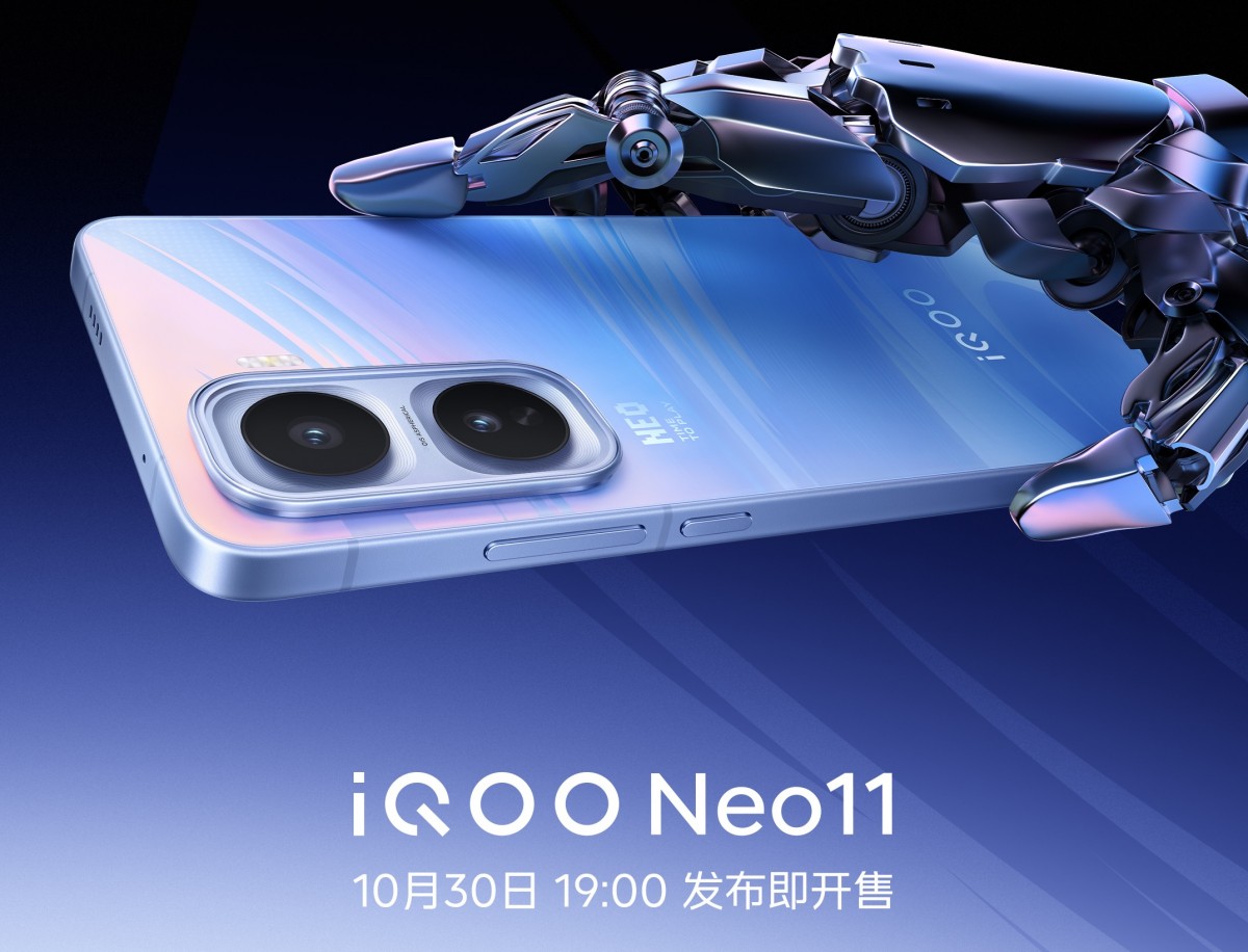 iQOO Neo11 to launch in China on October 30, key specs and colors revealed