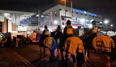 Birmingham braces for 'triple protest' at Villa Park after Islamic preacher's 'show no mercy' threat