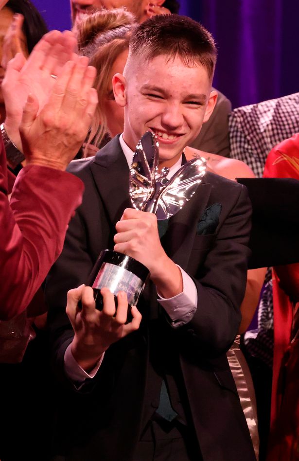 Teenager of Courage winner Zach Eagling
