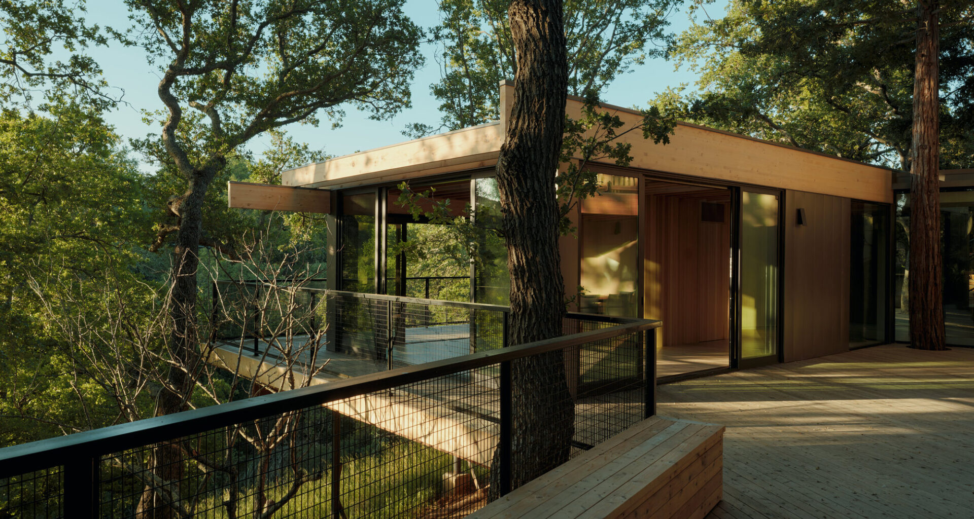 Pavilion in the Oaks / Mork-Ulnes Architects