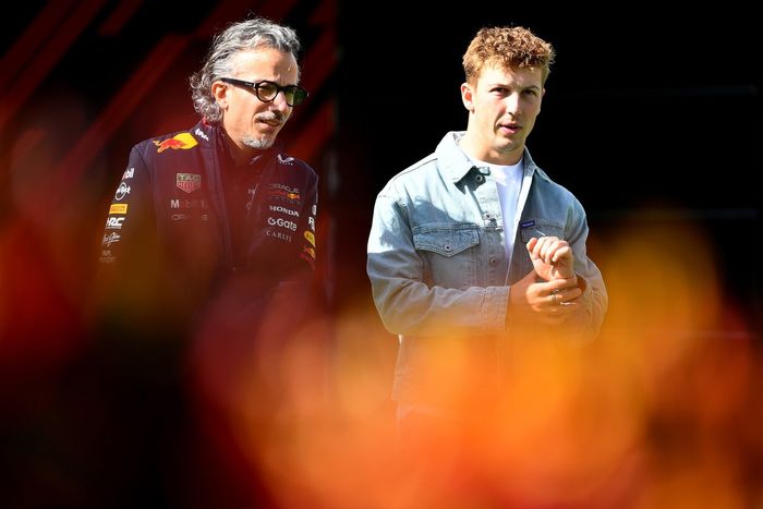 Liam Lawson, Racing Bulls Team, Laurent Mekies, Red Bull Racing Team Principal