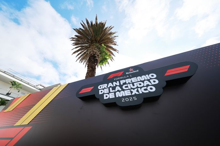 F1 Grand Prix of Mexico board