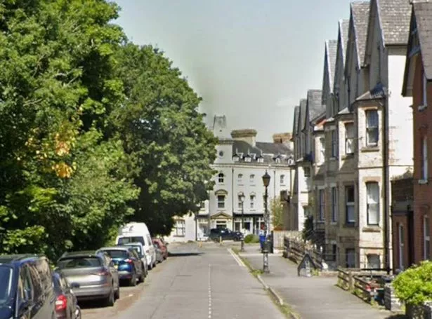 General view of Park Terrace in Llandrindod Wells