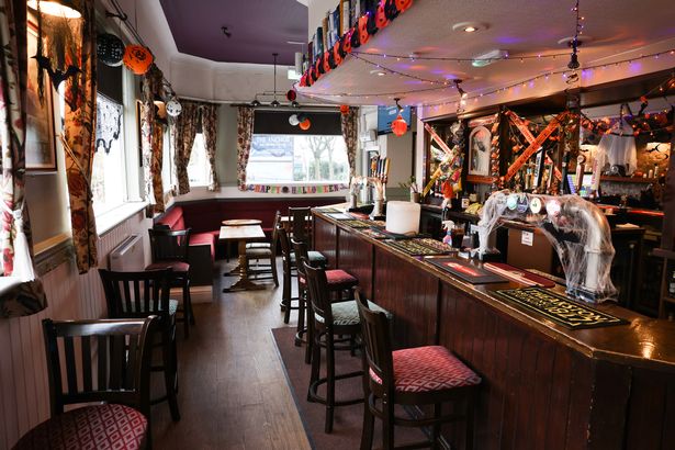 The Coburg pub is decked out for Halloween