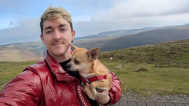 The island is famously dog-friendly so I made sure to bring Nando