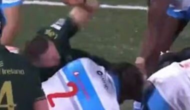 Rugby star given huge nine-week ban after grabbing opponent in private parts