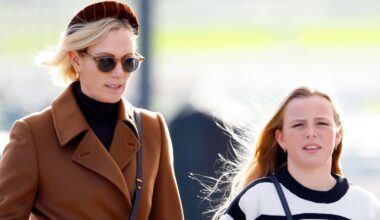 Zara Tindall makes rare appearance with daughter Mia at Cheltenham