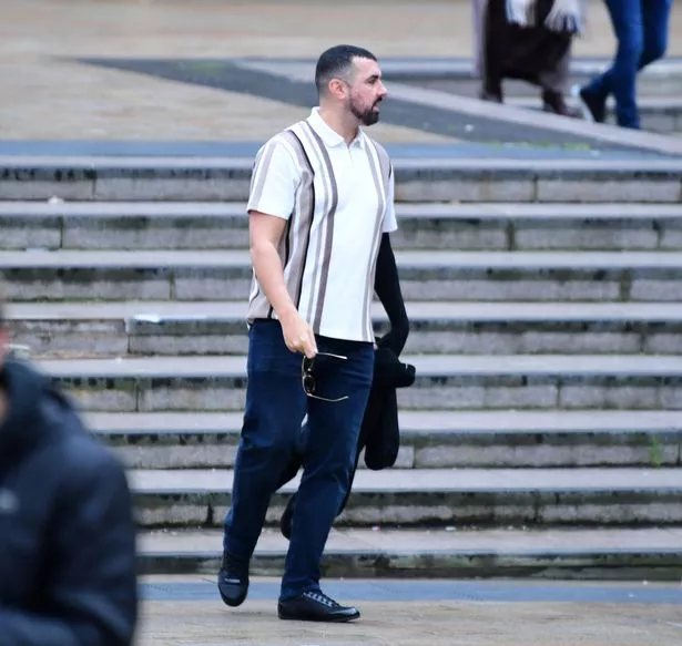 Sam Walker outside Liverpool Crown Court today