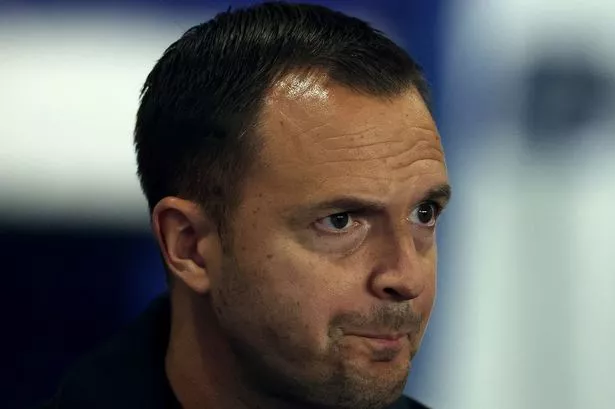 BIRMINGHAM, ENGLAND - SEPTEMBER 30:  Chris Davies, the Birmingham City manager looks on during the Sky Bet Championship match between Birmingham City and Sheffield Wednesday at St Andrewâ€™s at Knighthead Park on September 30, 2025 in Birmingham, England. (Photo by David Rogers/Getty Images)