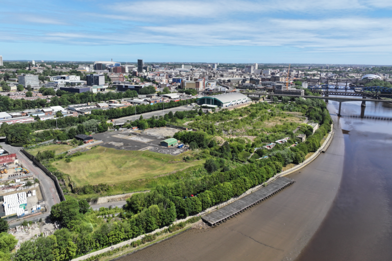 Homes England seeks partner for Newcastle scheme