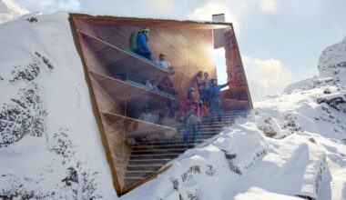 bivouac shelter by carlo ratti produces its own water and electricity