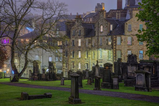 A picture of Greyfriars Kirkyard