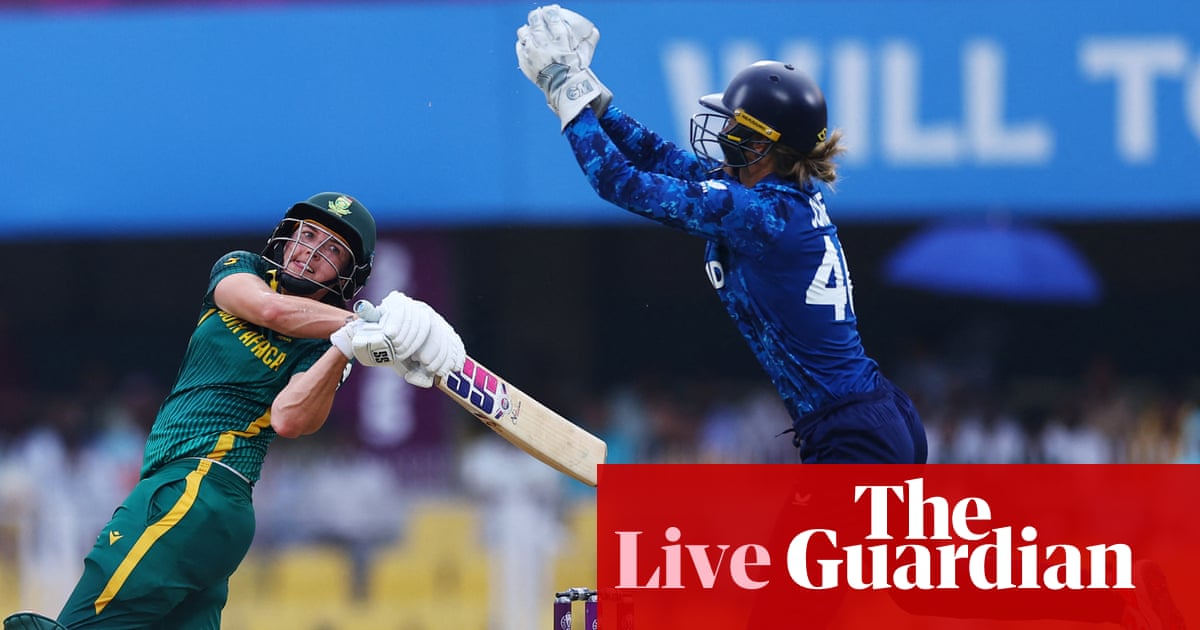England v South Africa: Women’s Cricket World Cup semi-final – live | Women's Cricket World Cup