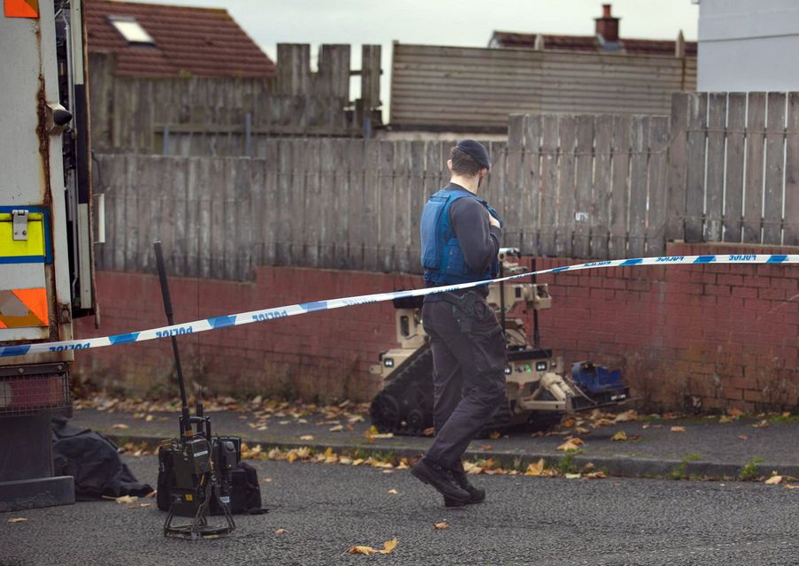 A number of homes have been evacuated due to a security alert in west Belfast