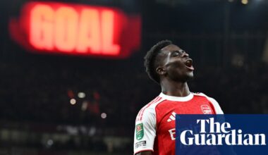 Arsenal’s winning run goes on as Nwaneri and Saka boot Brighton from Carabao Cup | Carabao Cup