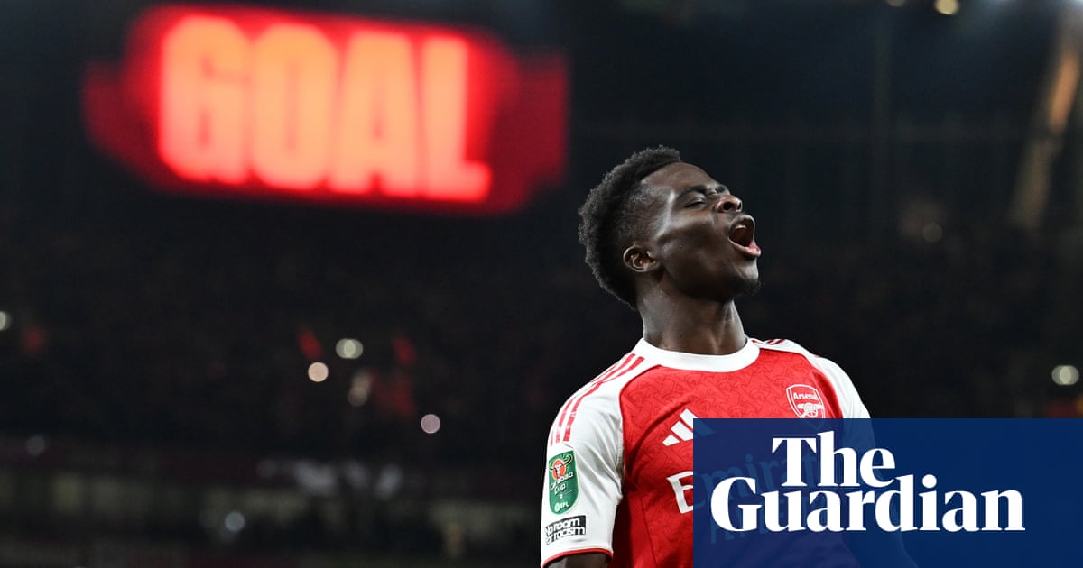 Arsenal’s winning run goes on as Nwaneri and Saka boot Brighton from Carabao Cup | Carabao Cup