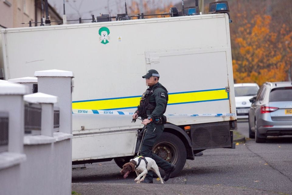A number of homes have been evacuated due to a security alert in west Belfast