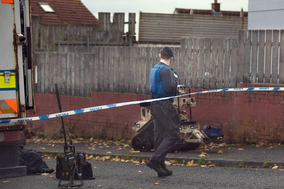 A number of homes have been evacuated due to a security alert in west Belfast