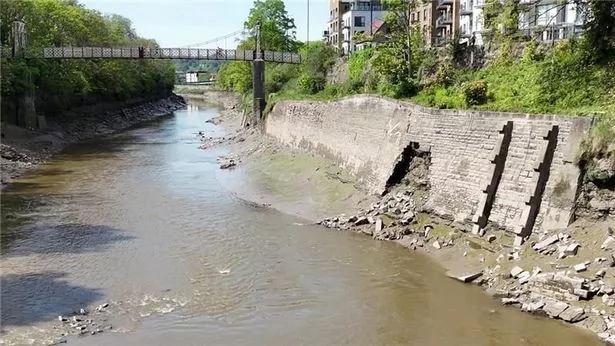 Work will start on November 1 to repair a section of wall near Gaol Ferry Bridge