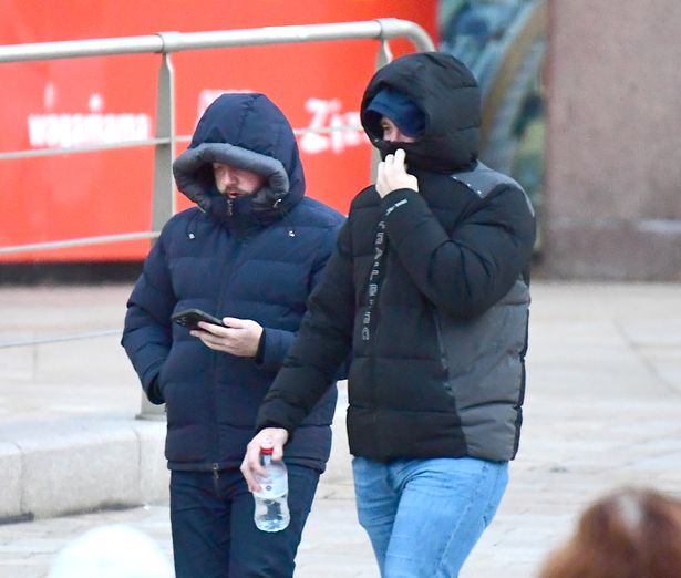 Lee Smith and Liam Rice outside Liverpool Crown Court