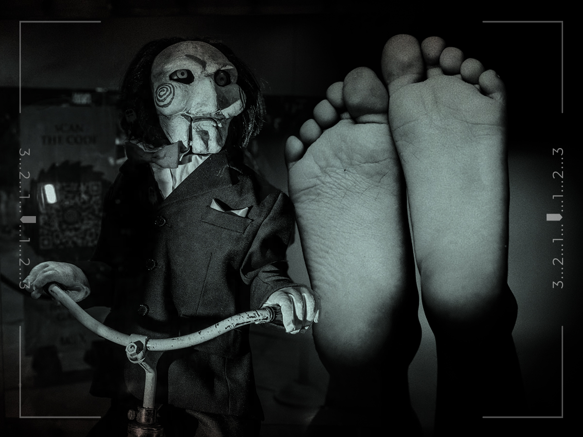 The creepy serial foot tickler that inspired the 'Saw' movies