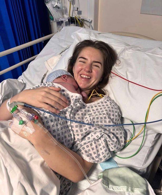 Ciara had a baby boy