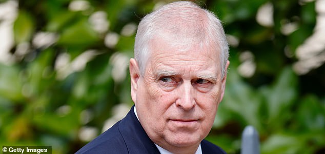 WINDSOR, UNITED KINGDOM - APRIL 20: (EMBARGOED FOR PUBLICATION IN UK NEWSPAPERS UNTIL 24 HOURS AFTER CREATE DATE AND TIME) Prince Andrew, Duke of York attends the traditional Easter Sunday Mattins Service at St George's Chapel, Windsor Castle on April 20, 2025 in Windsor, England. (Photo by Max Mumby/Indigo/Getty Images)