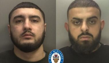 Hubaish Khan and Usmaan Rehman are among five men jailed for the brutal attack on two men. Photo: West Midlands Police