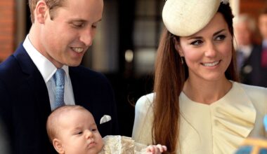 Who are Prince George's godparents? How Prince William and Kate Middleton broke with tradition by appointing a trusted member of staff, family friends and the Duke of Westminster
