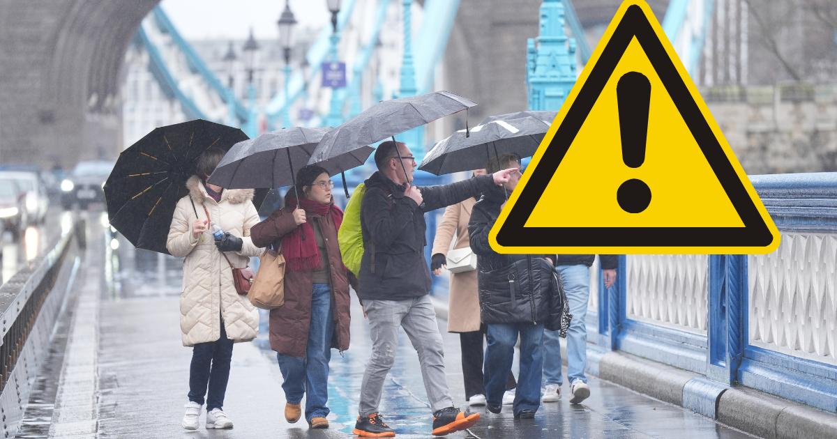 Storm Amy: Met Office hour-by-hour forecast for London