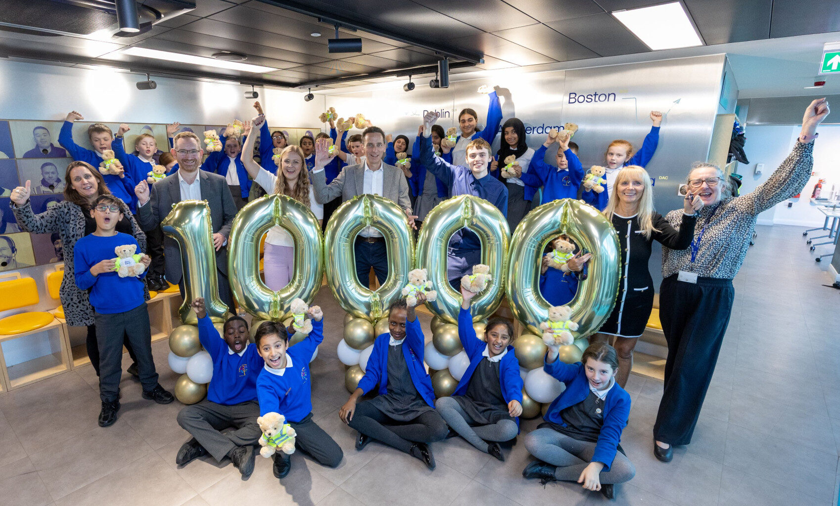 Manchester Airport’s AeroZone education centre celebrates 10,000th visitor