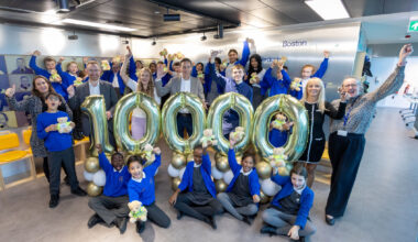 Manchester Airport’s AeroZone education centre celebrates 10,000th visitor