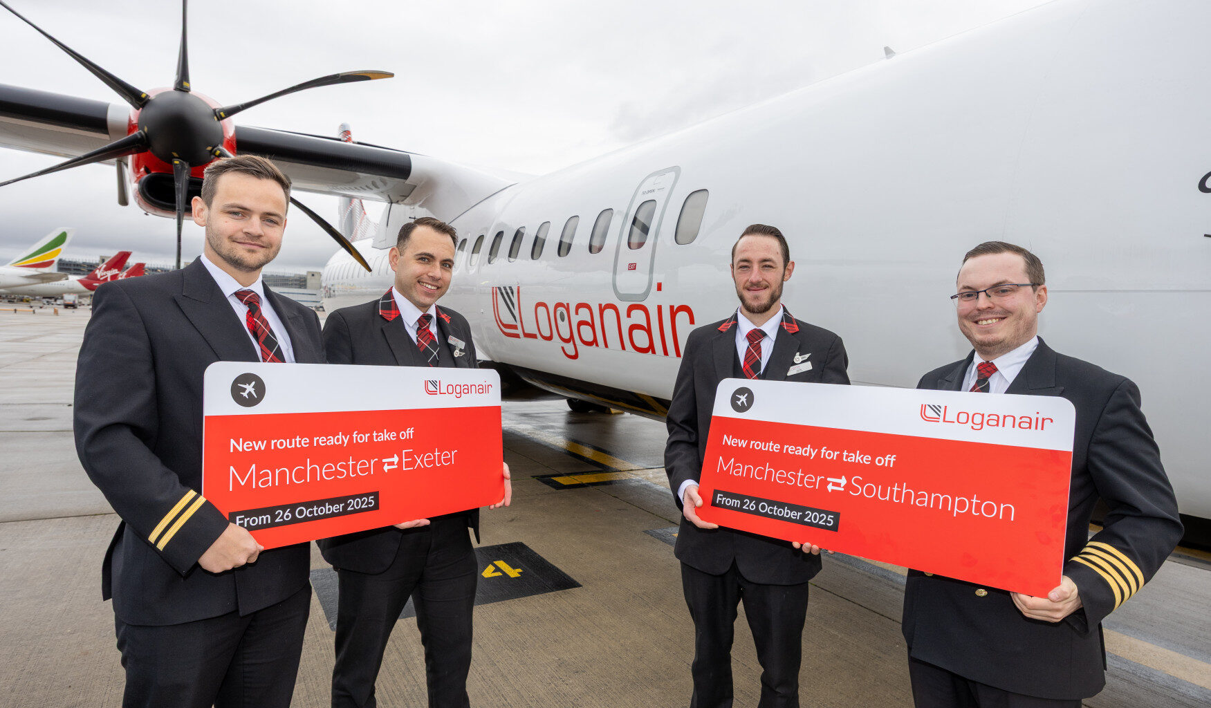 Two new Loganair routes take off at Manchester