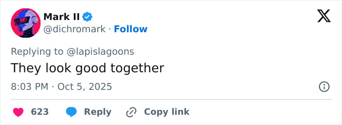 Screenshot of a Twitter reply praising Lana Del Rey's husband for being classier after backlash over Meghan Markle's video. Screenshot of a Twitter reply praising Lana Del Rey's husband for being classier after backlash over Meghan Markle's video.