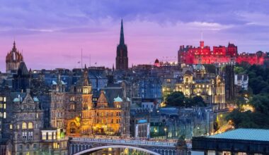 Edinburgh banking and finance sector shift and fleeting high