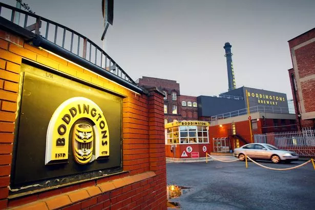 The original Boddingtons Brewery in Strageways