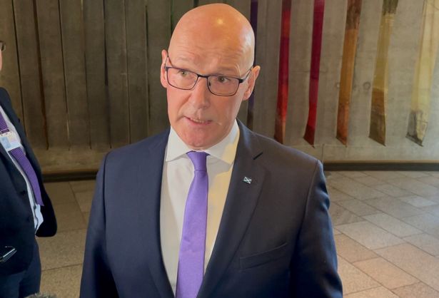 First Minister John Swinney