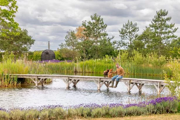 The former footballer looked dapper in the shoot, carried out in Oxfordshire
