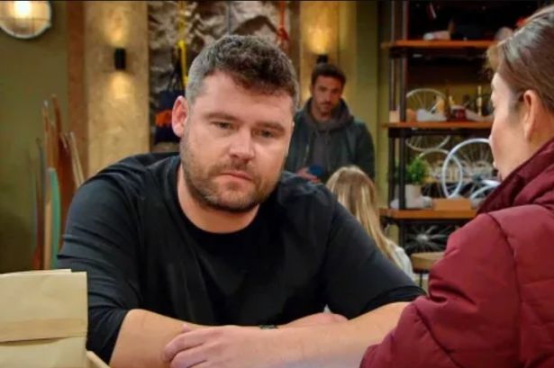 Danny Miller playing Aaron Dingle in Emmerdale