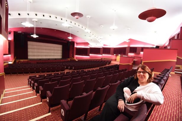 Theatre Manager Pauline Campbell at the Floral Pavilion