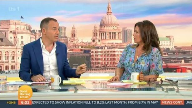 Martin Lewis and Susanna Reid on Good Morning Britain once again for 'Wallet Wednesday'
