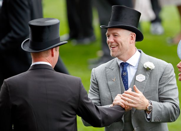 Mike Tindall and Prince William