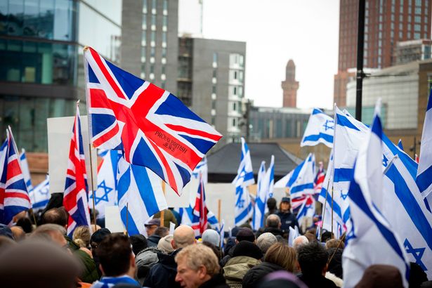A Manchester stands with Israel Rally where over a thousand people got together to remember those lives that was taken on October 7th, the hostages taken, and the recent terror attack in Crumpsall.