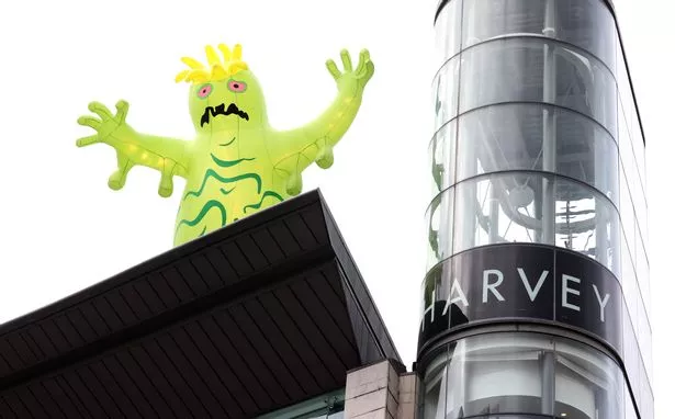 The Monsters have arrived in Manchester ahead of Halloween
