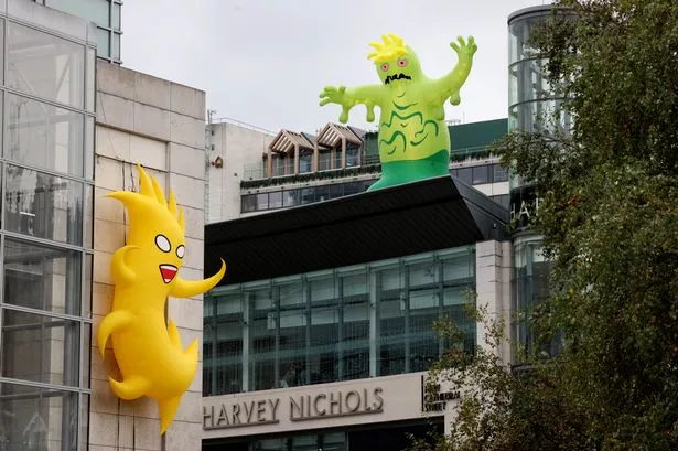 The Monsters have arrived in Manchester ahead of Halloween